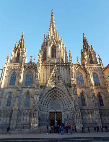 Catedral de Barcelona, Barcelona, Catalunya, Spain
