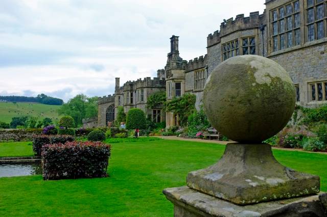 Haddon Hall, Derbyshire, England, United Kingdom