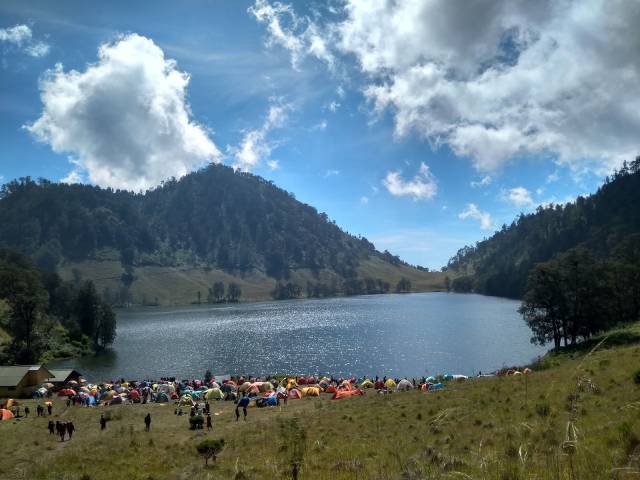 Ranu Kumbolo, East Java, Indonesia