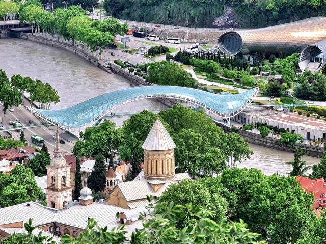 Bridege of Peace, Tbilisi, Georgia