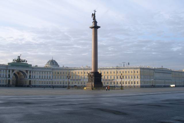 Alexander Column, St. Petersburg, Russia