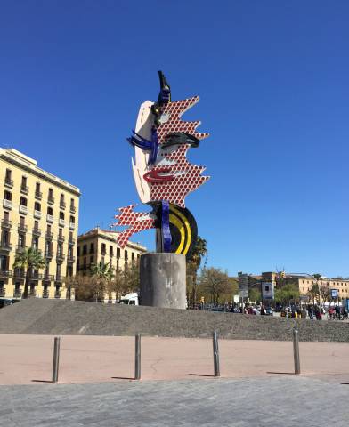La Cara de Barcelona, Barcelona, Catalunya, Spain