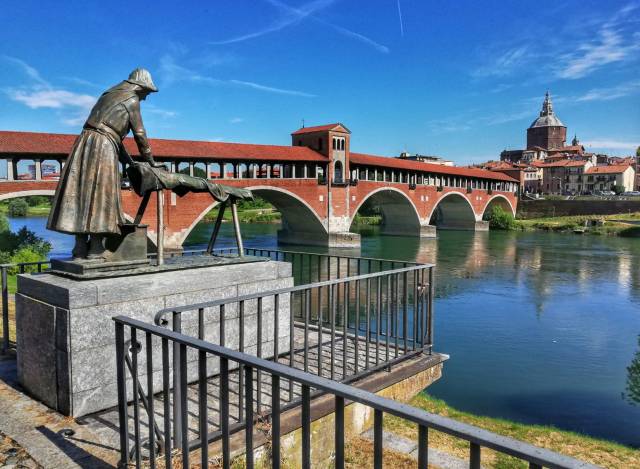 Ponte Coperto, Pavia, Lombardy, Italy