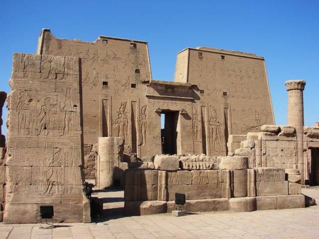 Edfu Temple, Edfu, Upper Egypt, Egypt