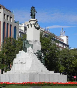 Monumento a Emilio Castelar, Madrid, Spain